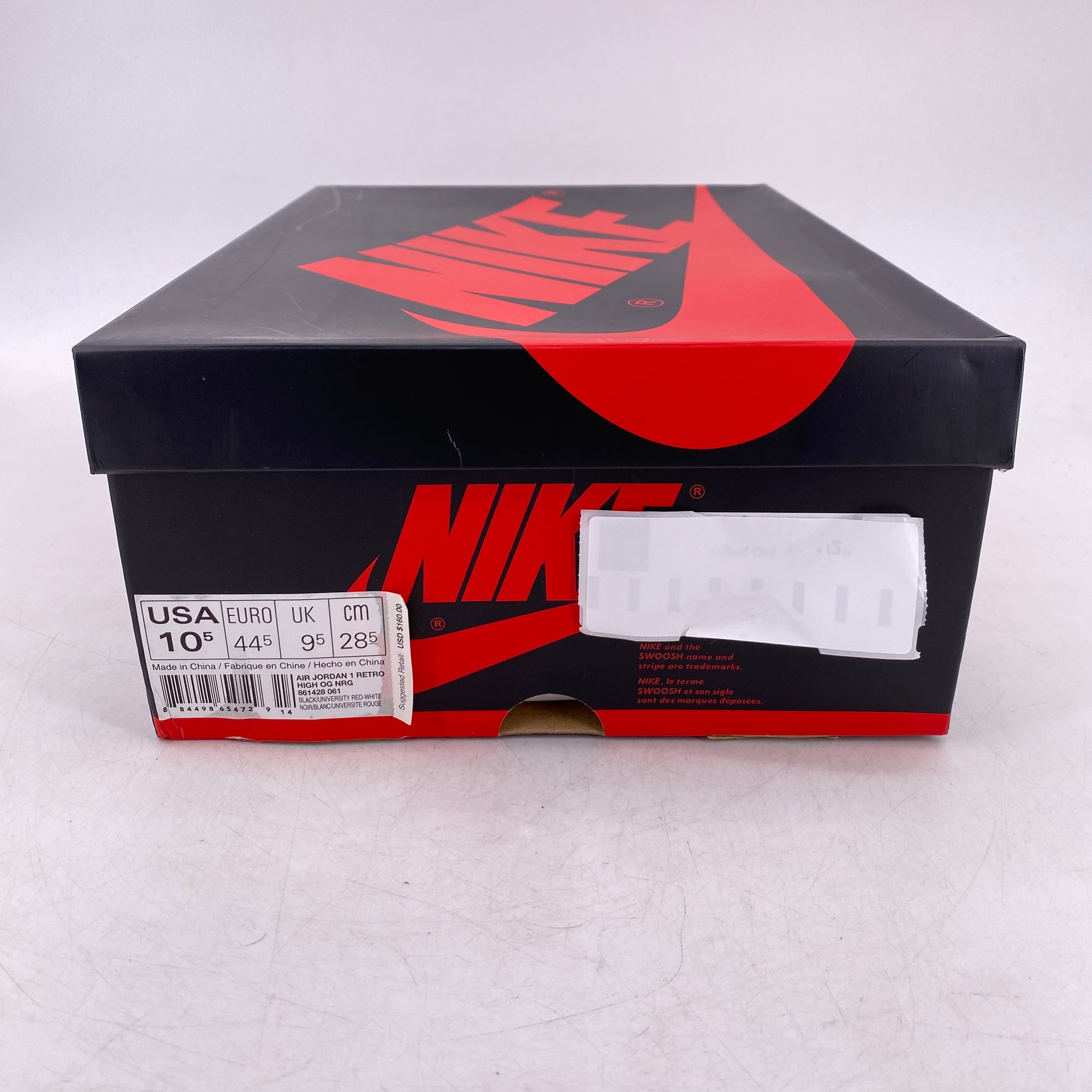 Air Jordan 1 Retro High OG &quot;Homage To Home&quot; 2018 New Size 10.5