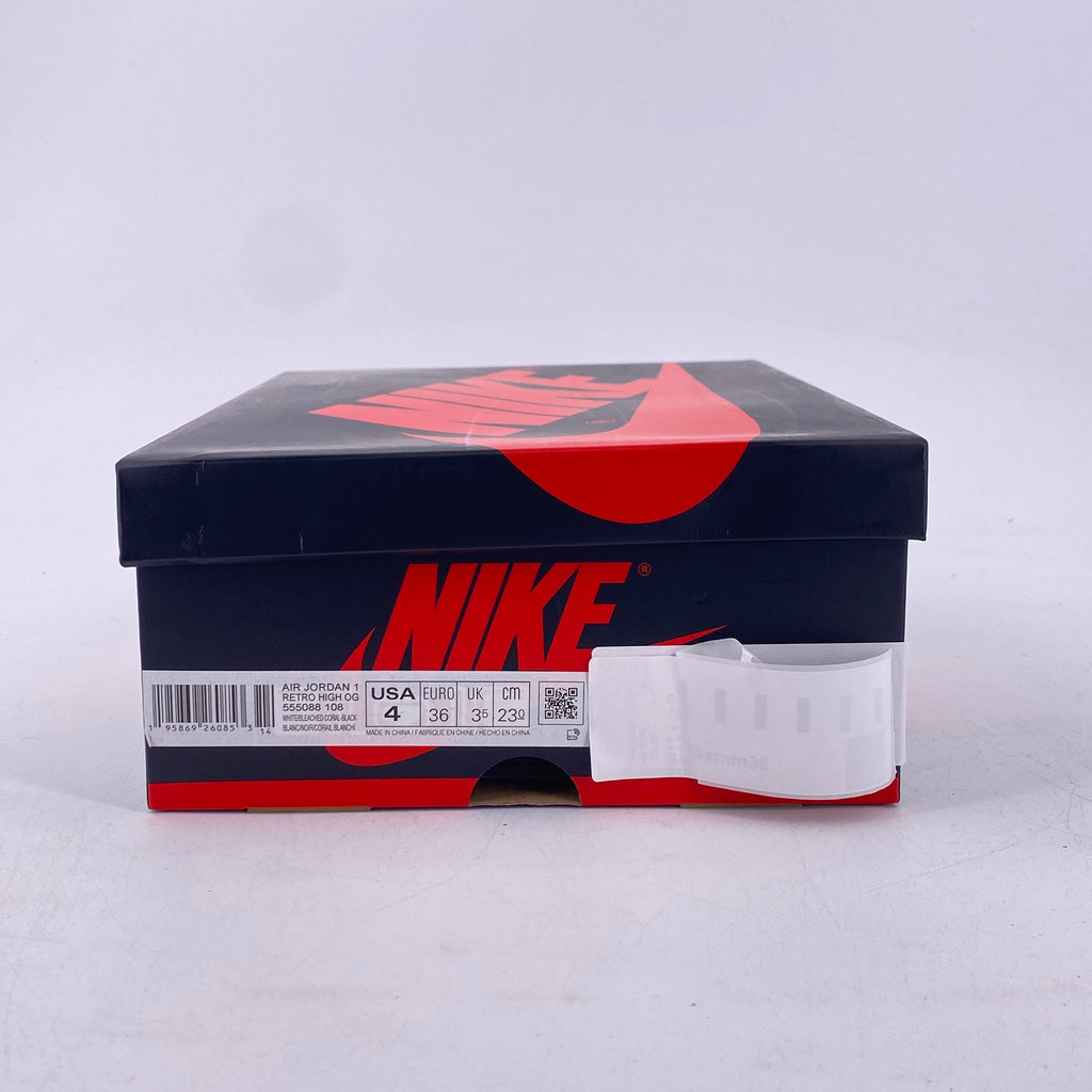 Air Jordan 1 Retro High "Bleached Coral" 2022 New Size 4