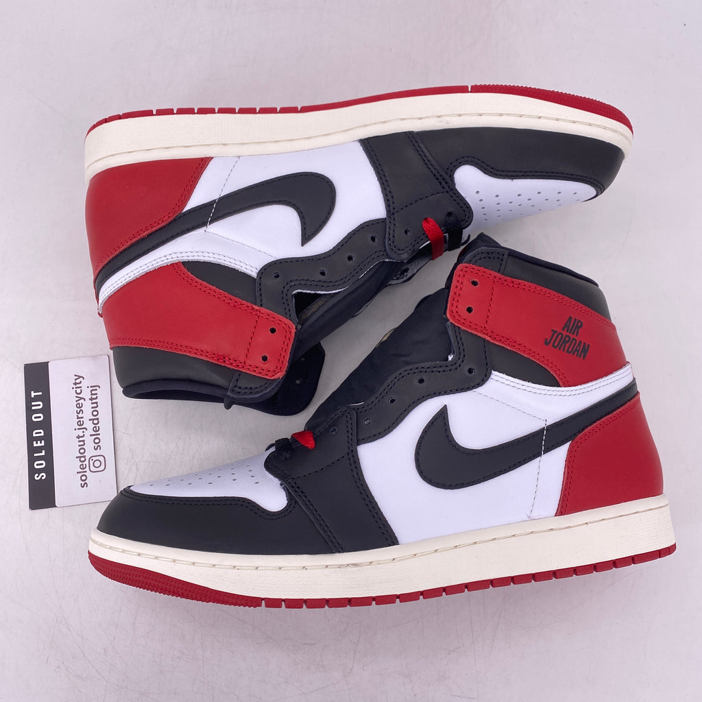Air Jordan 1 Retro High OG "Black Toe Reimagined" 2025 New Size 12