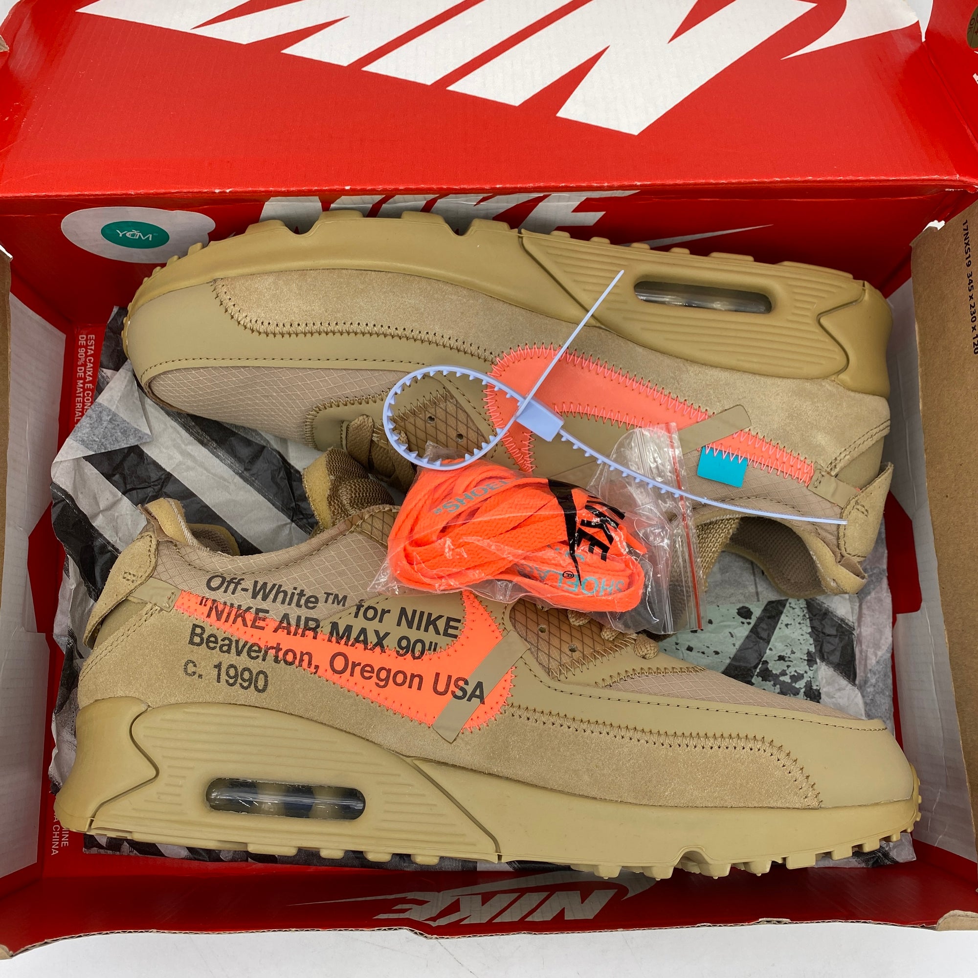 Nike Air Max 90 &quot;Desert Ore&quot; 2019 New Size 10