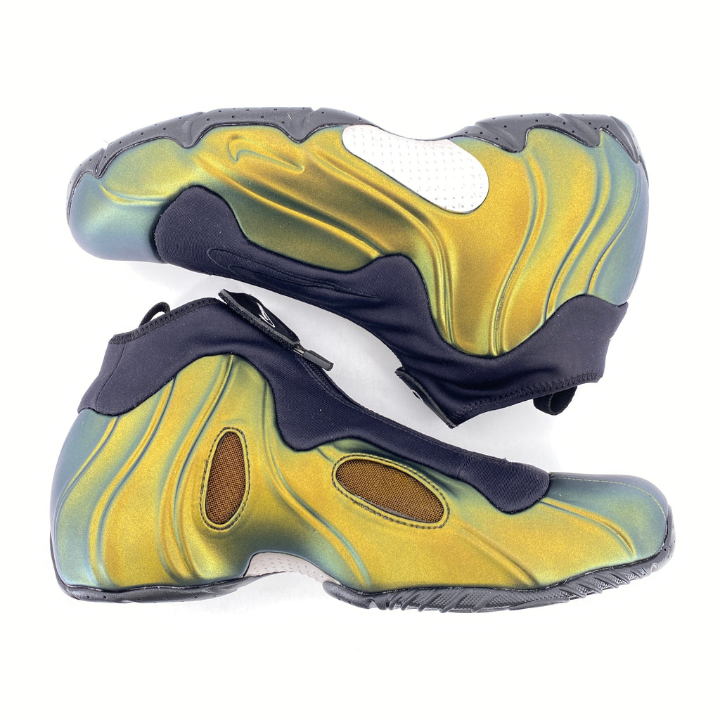 Nike Air Flightposite "Metallic Gold" 2024 New Size 10
