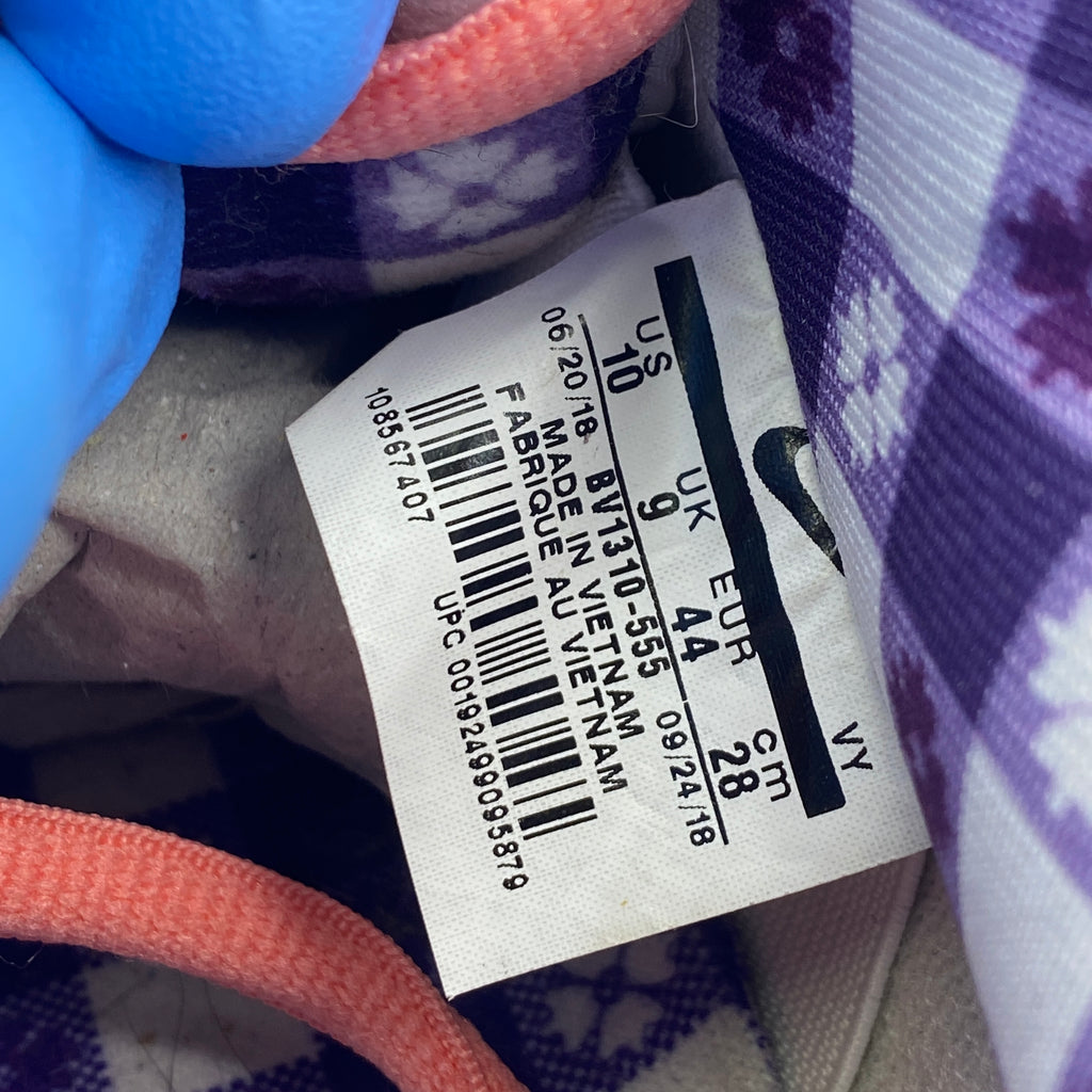 Nike SB Dunk Low "Purple Lobster" 2018 Used Size 10