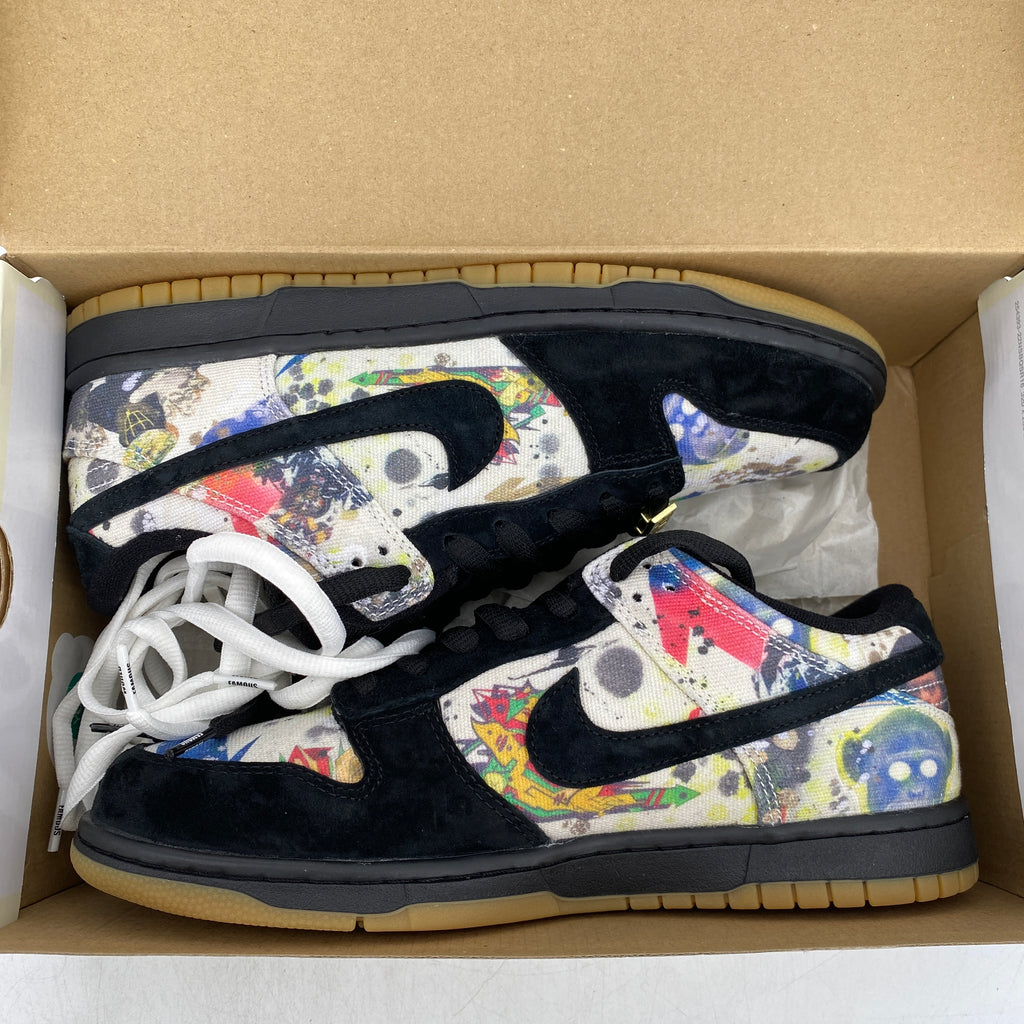 Nike SB Dunk Low "Supreme Rammellzee" 2023 Used Size 8.5