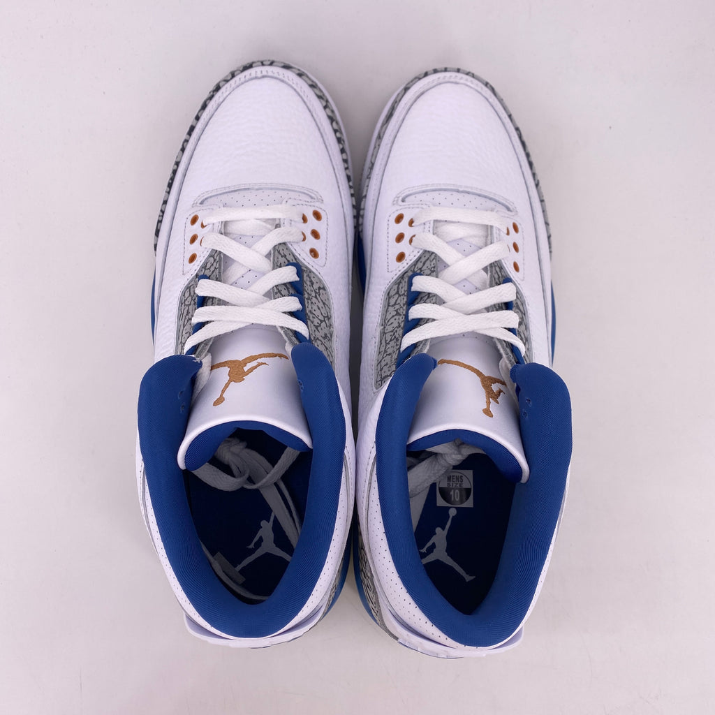 Air Jordan 3 Retro "Wizards" 2023 New Size 10