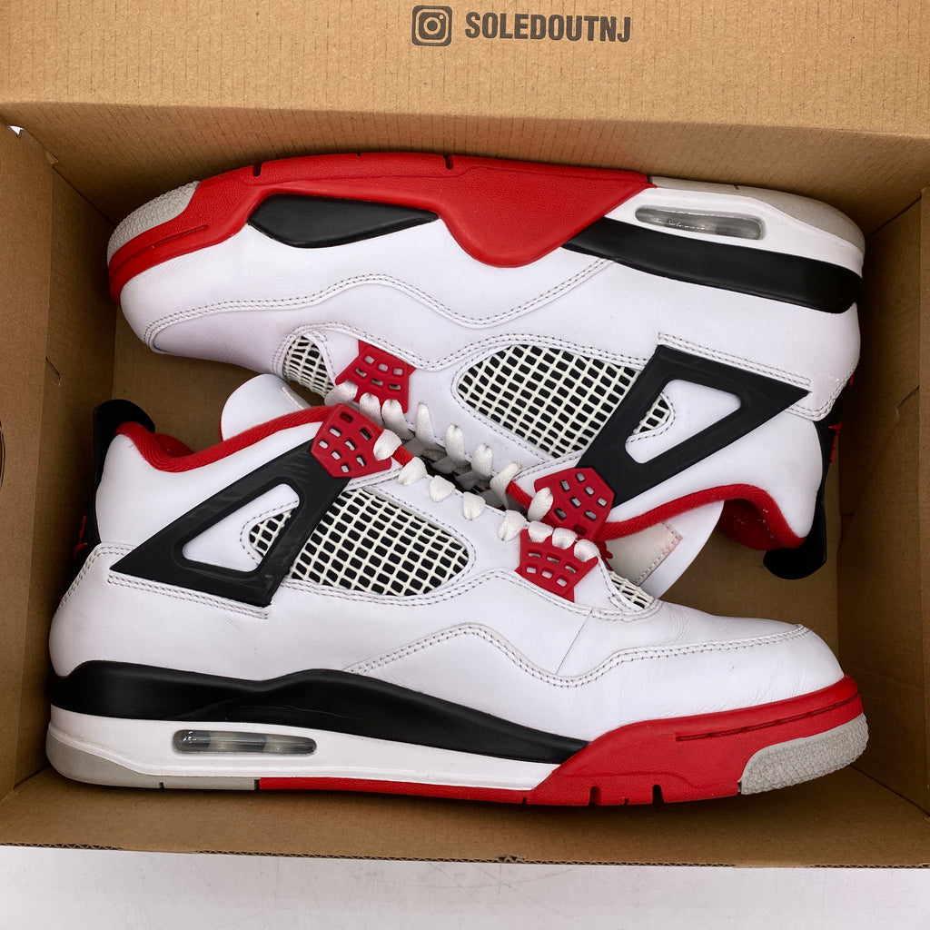 Air Jordan 4 Retro "Fire Red" 2020 Used Size 10