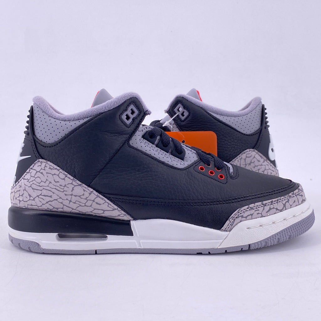 Air Jordan (GS) 3 Retro "Black Cement" 2024 New Size 6.5Y