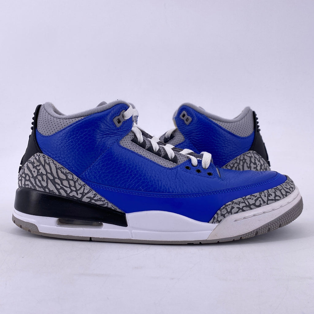 Air Jordan 3 Retro "Varisty Royal" 2020 Used Size 10.5