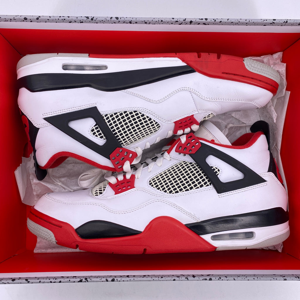 Air Jordan 4 Retro "Fire Red" 2020 Used Size 13
