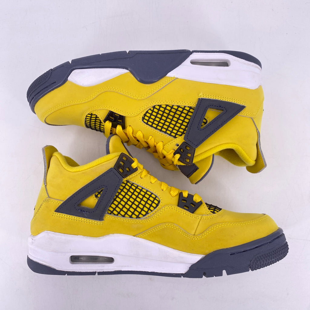 Air Jordan (GS) 4 Retro "Lightning" 2021 Used Size 7Y