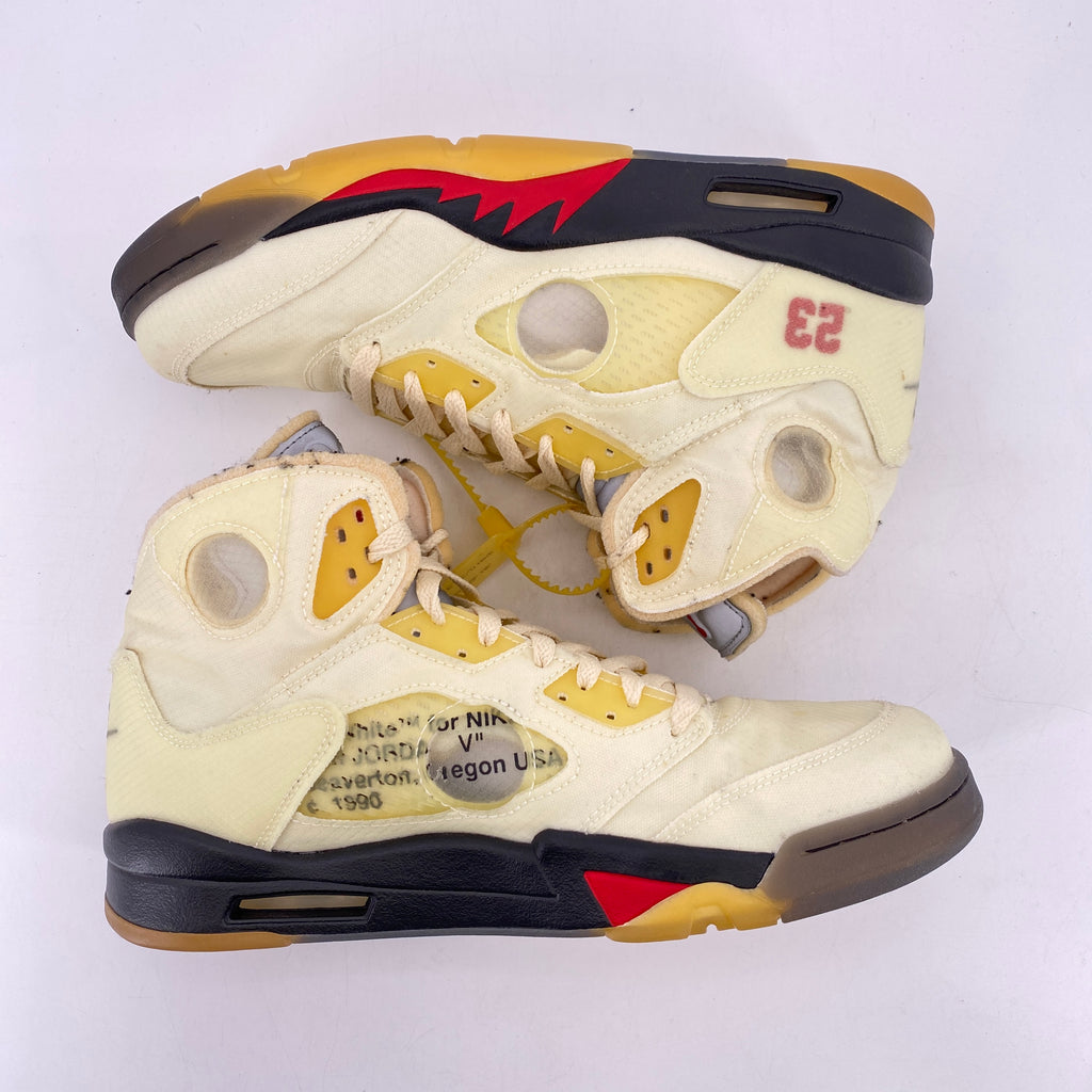 Air Jordan 5 Retro "Ow Sail" 2020 Used Size 11