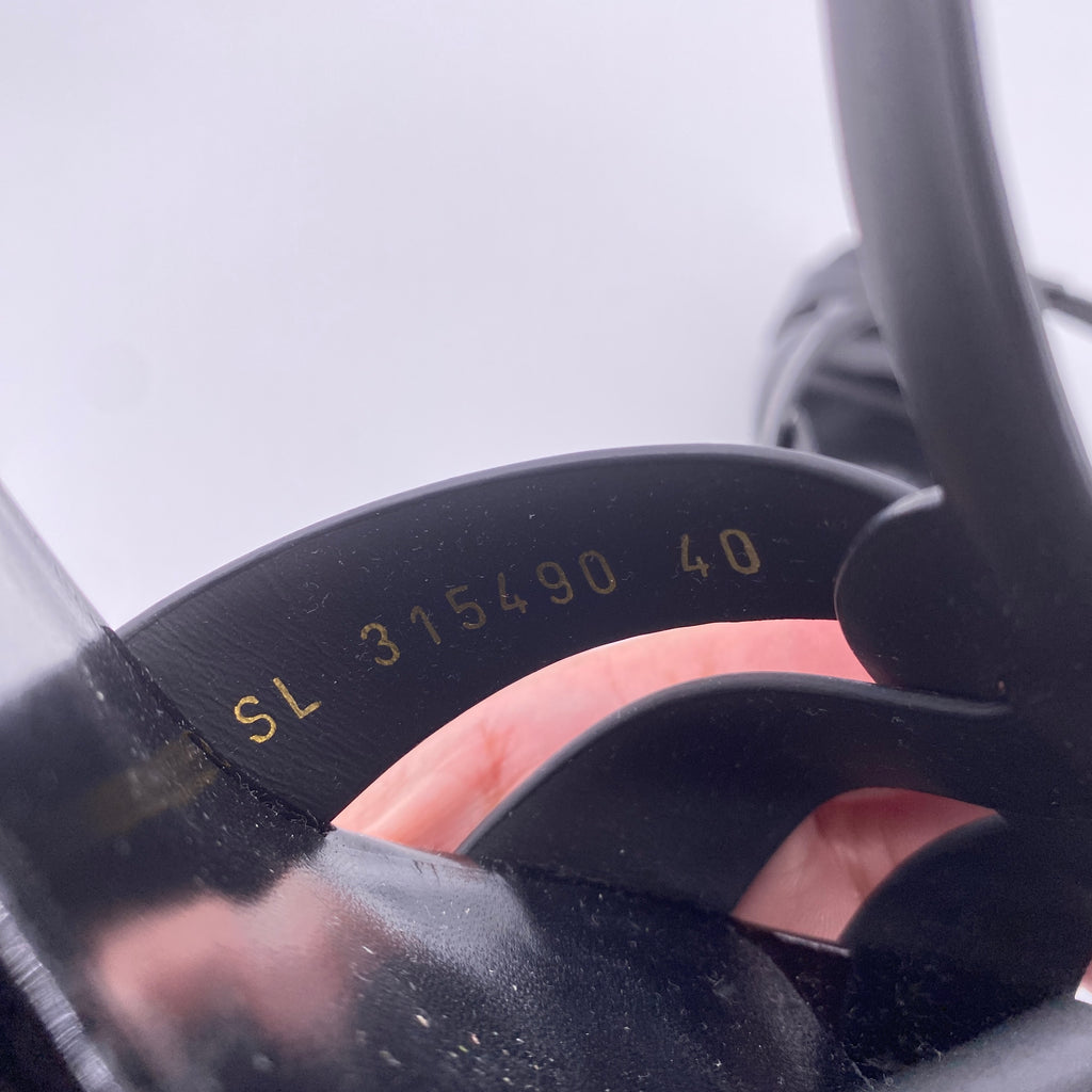 Saint Laurent Tribute "75 Ysl Heels"  New Size 40