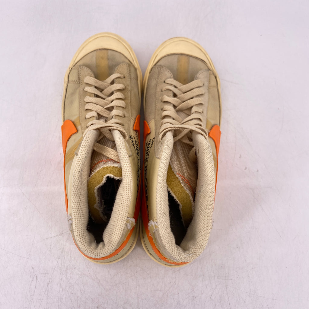 Nike Blazer Mid / OW "All Hallows Eve" 2018 Used Size 8.5