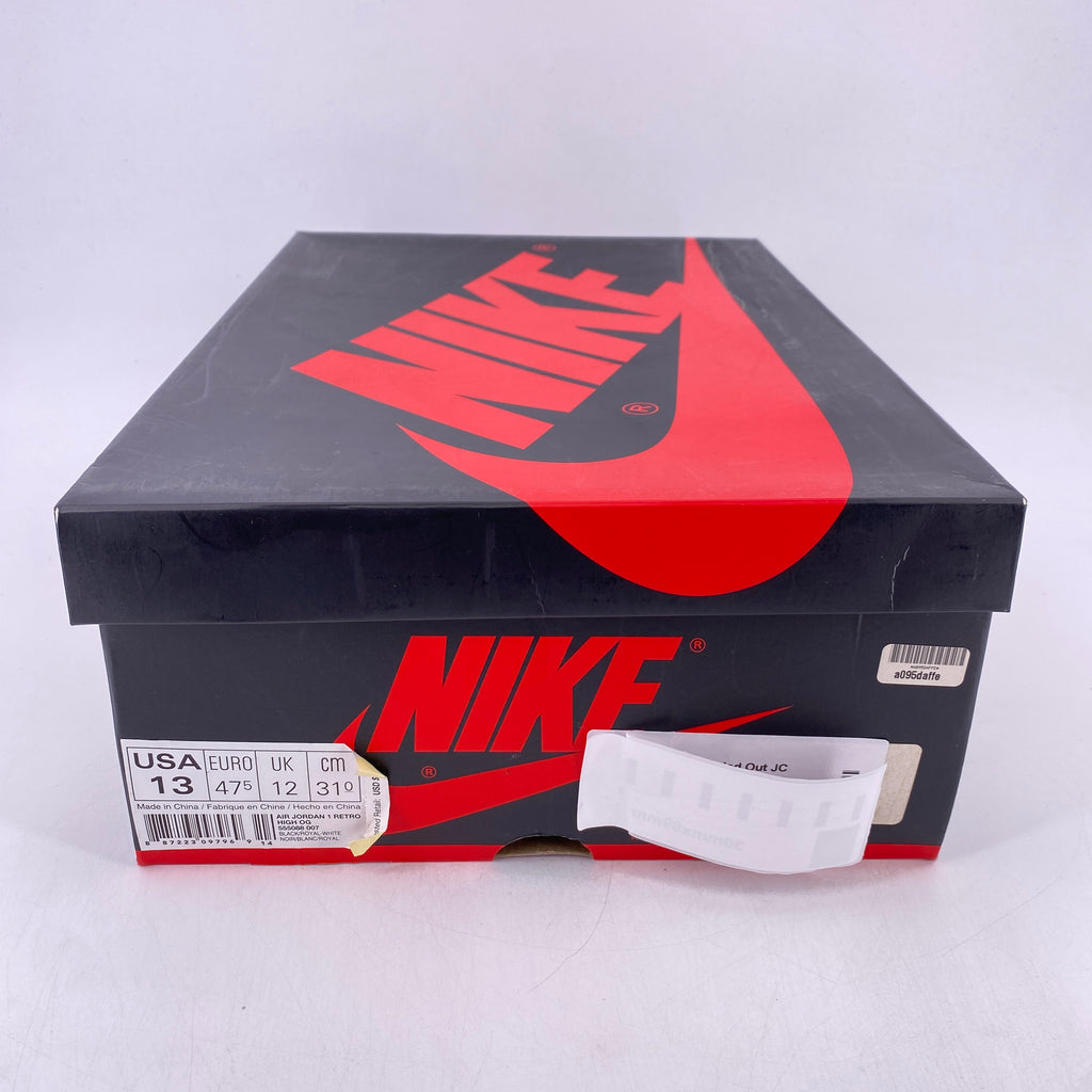 Air Jordan 1 Retro High OG "Royal" 2017 Used Size 13
