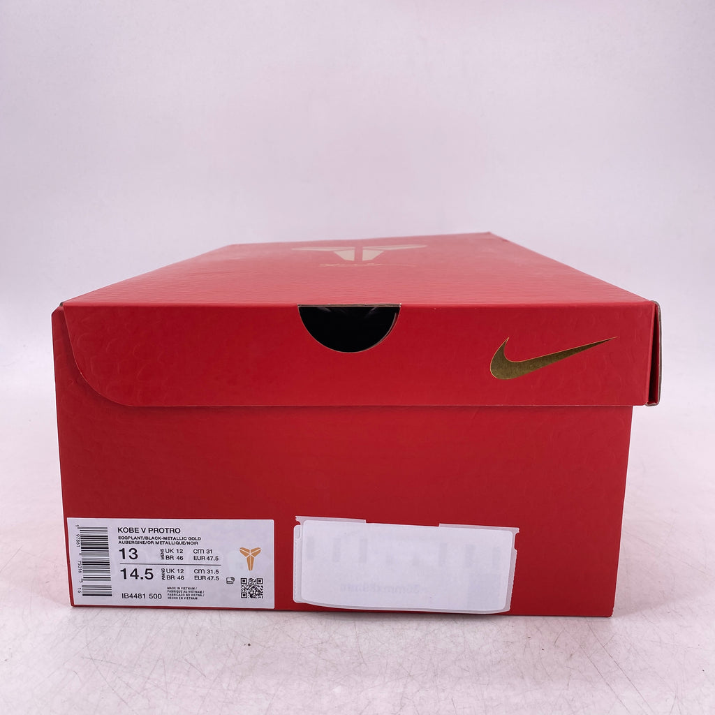 Nike Kobe 5 Protro "Year Of The Mamba Eggplant" 2025 New Size 13
