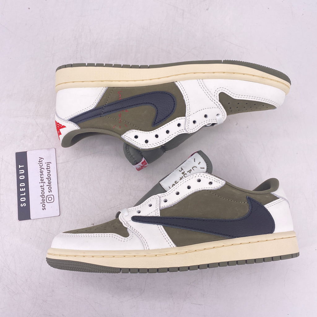 Air Jordan 1 Retro Low "Medium Olive" 2024 New Size 8