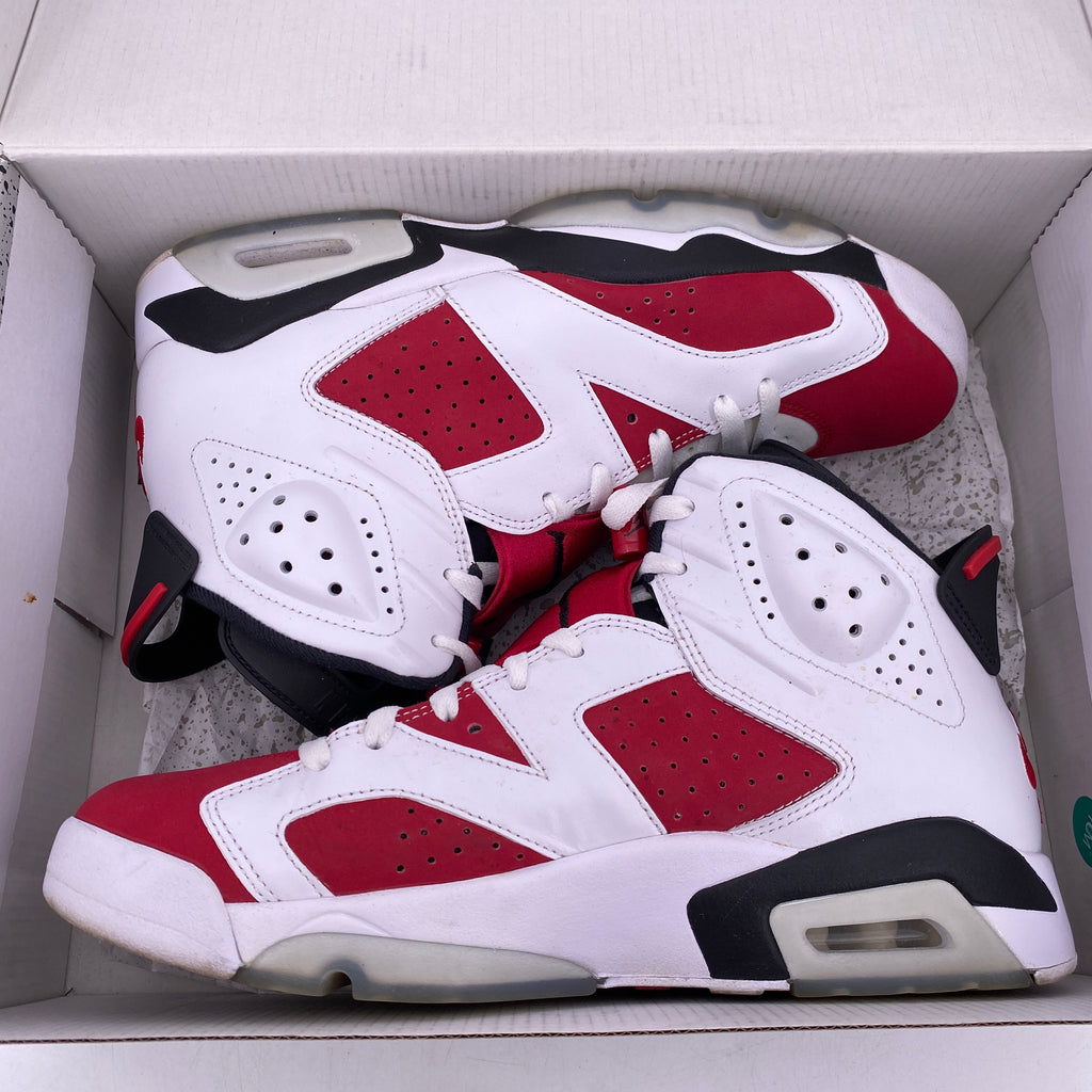 Air Jordan 6 Retro "CARMINE" 2021 Used Size 10