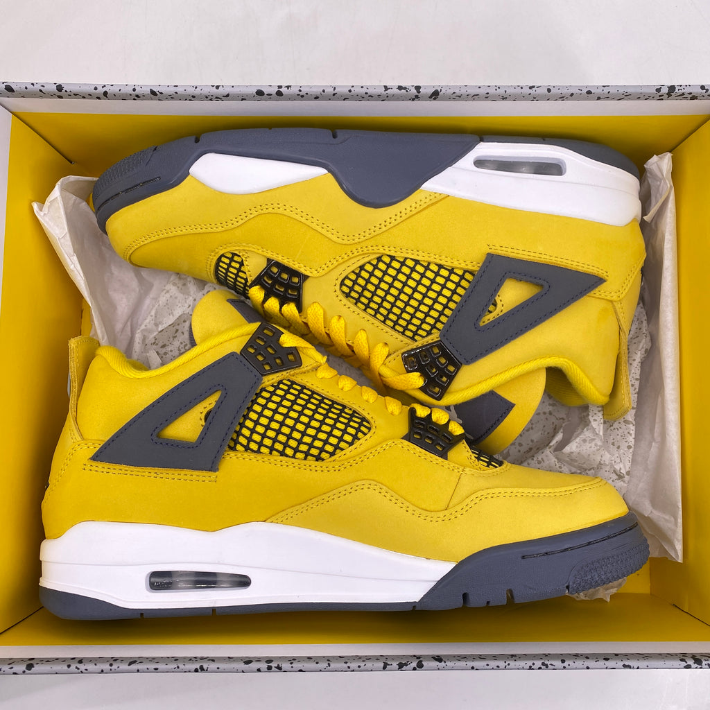 Air Jordan 4 Retro "Lightning" 2021 New Size 8.5