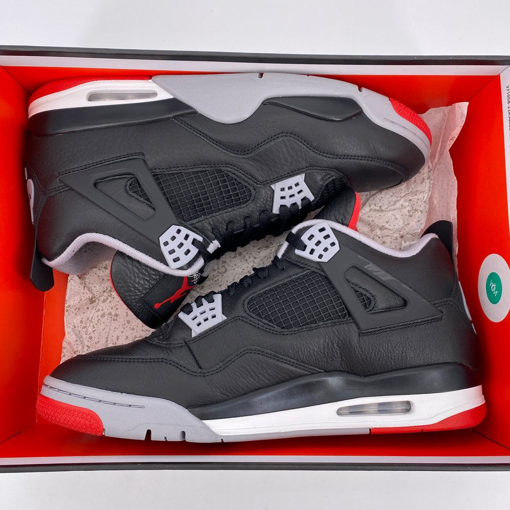 Air Jordan 4 Retro "Bred Reimagined" 2024 Used Size 13