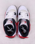 Air Jordan (GS) 4 Retro "Red Cement" 2023 New Size 6.5Y