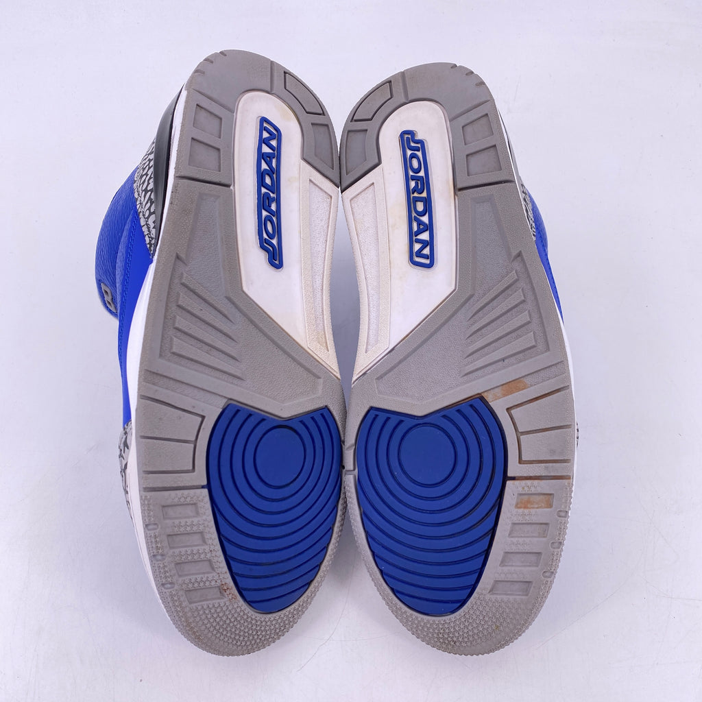 Air Jordan 3 Retro "Varisty Royal" 2020 Used Size 10.5
