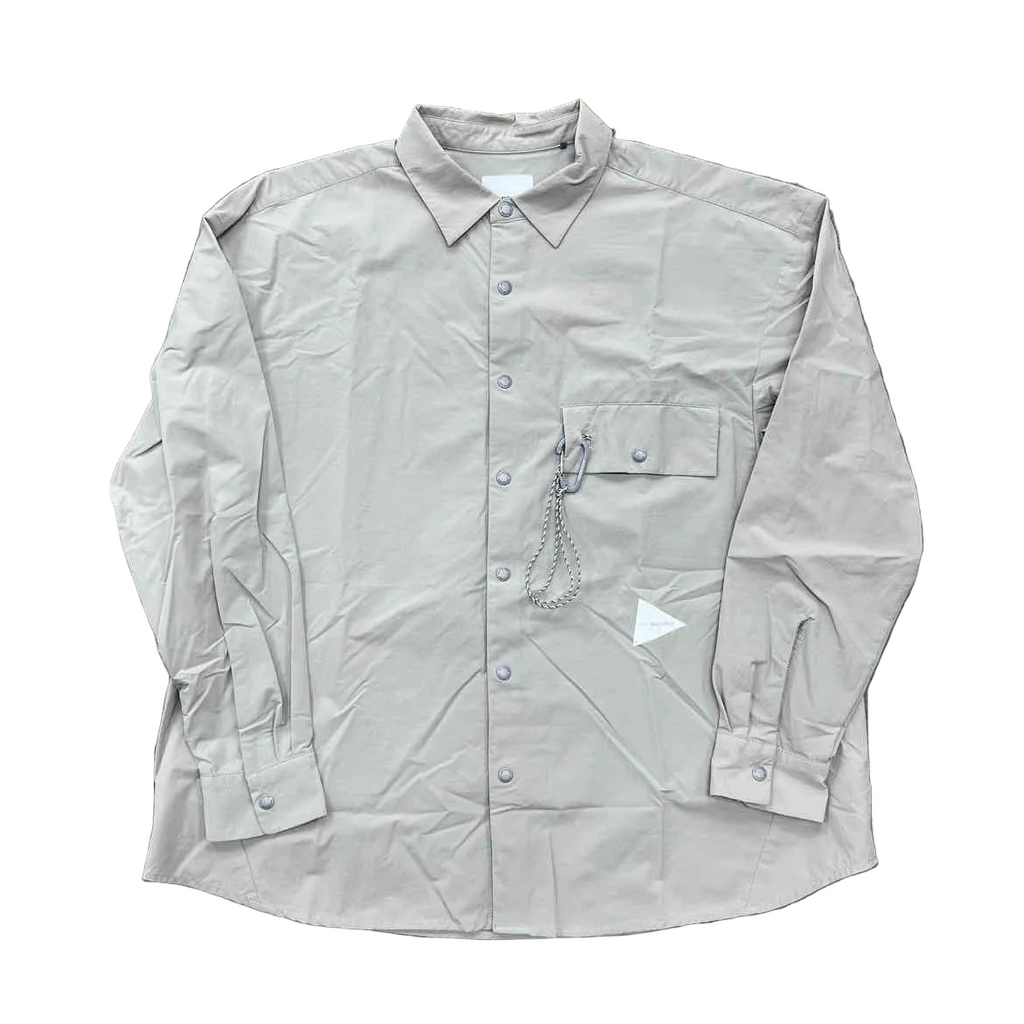 And Wander Track Jacket "HEAVY COTTON" Grey Used Size M