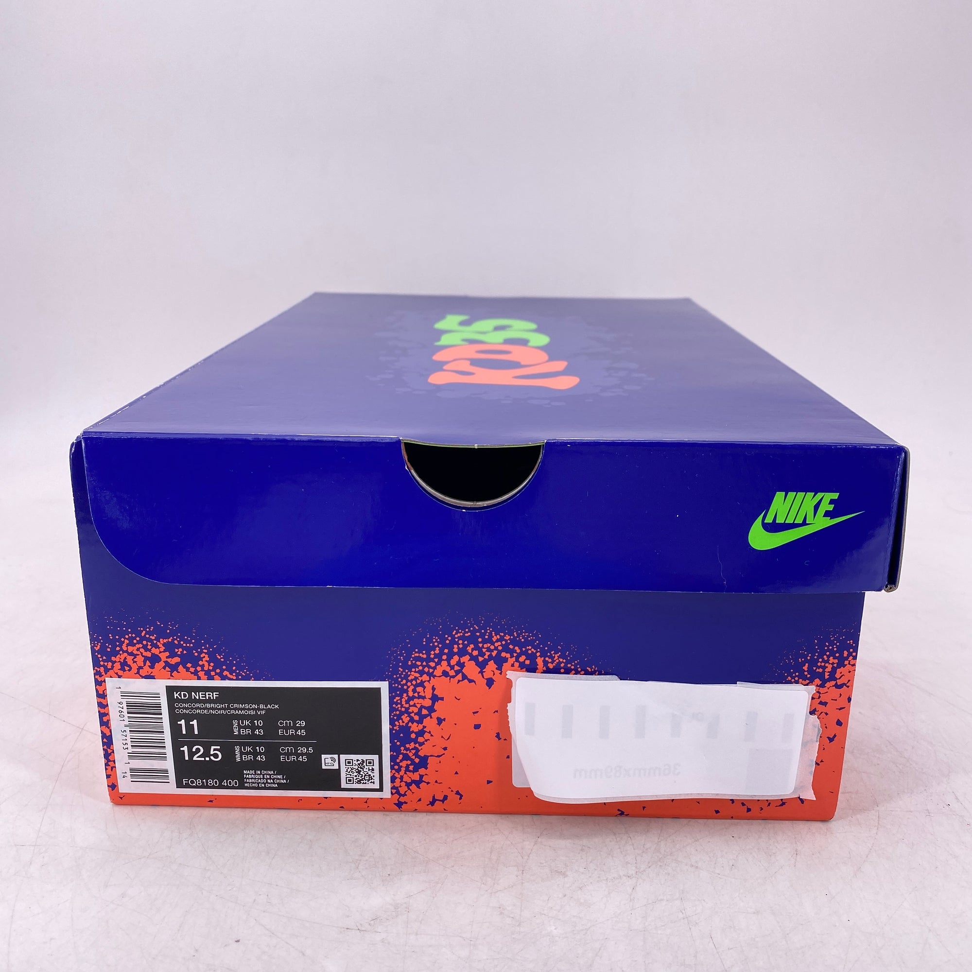 Nike KD 4 &quot;Nerf&quot; 2024 New Size 11