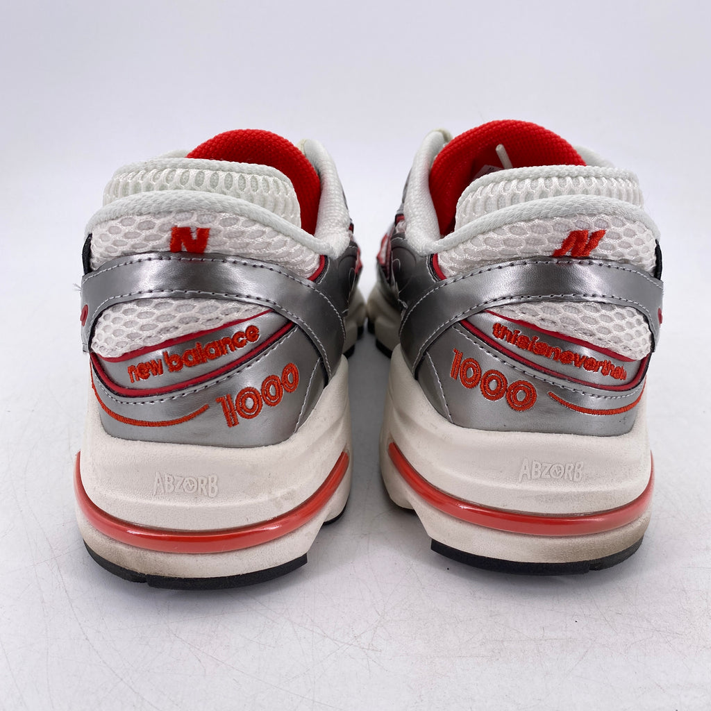 New Balance 1000 "Thisneverthat Metallic Silver Red" 2025 Used Size 11
