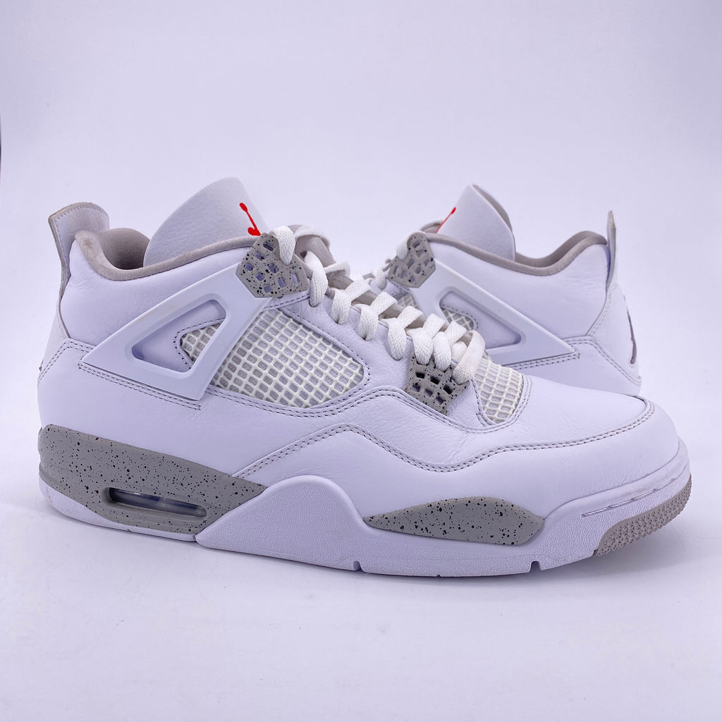 Air Jordan 4 Retro "White Oreo" 2021 Used Size 12