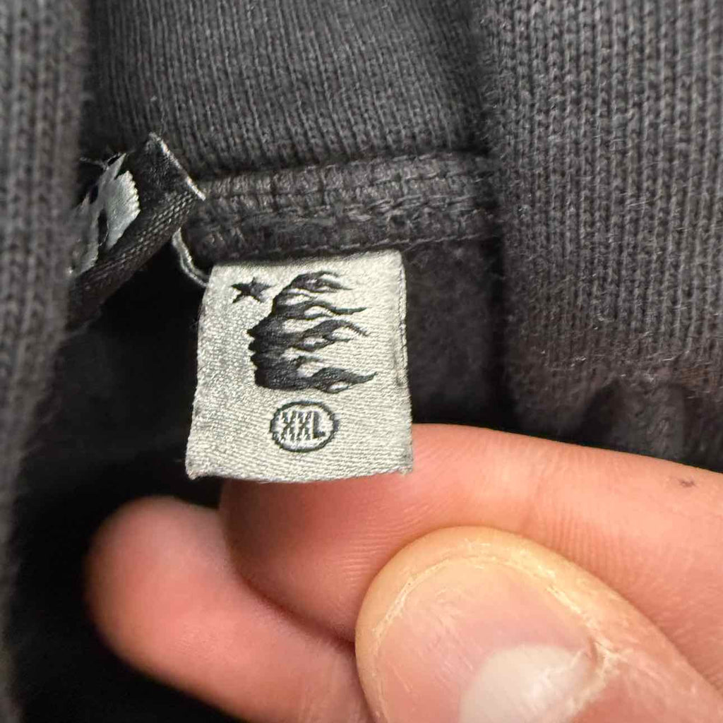 Hellstar Zip Up "CLASSIC" Black New Size 2XL