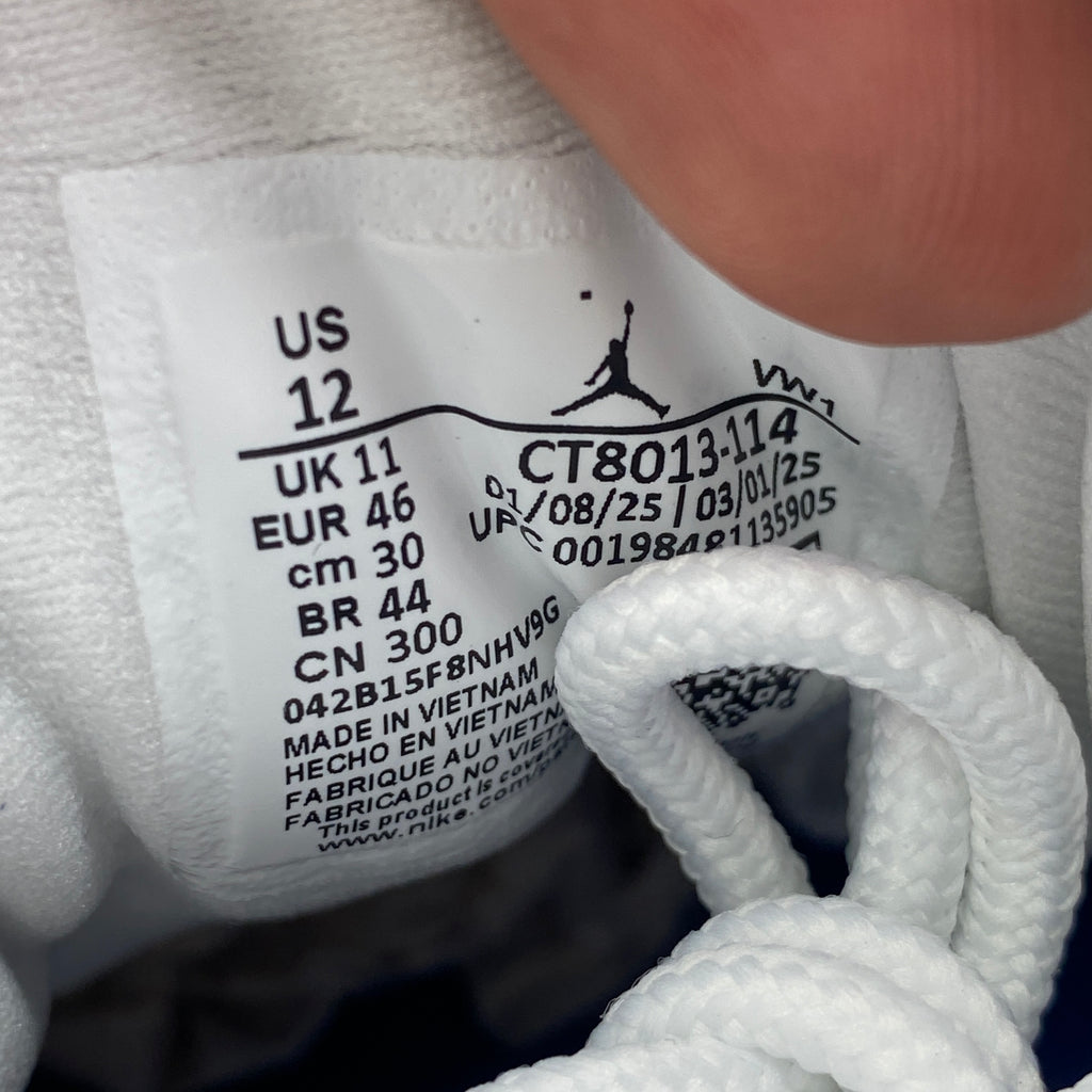 Air Jordan 12 Retro "French Blue" 2025 New Size 12