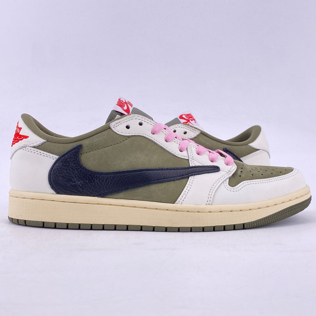 Air Jordan 1 Low OG SP "Travis Scott Medium Olive" 2024 Used Size 9.5