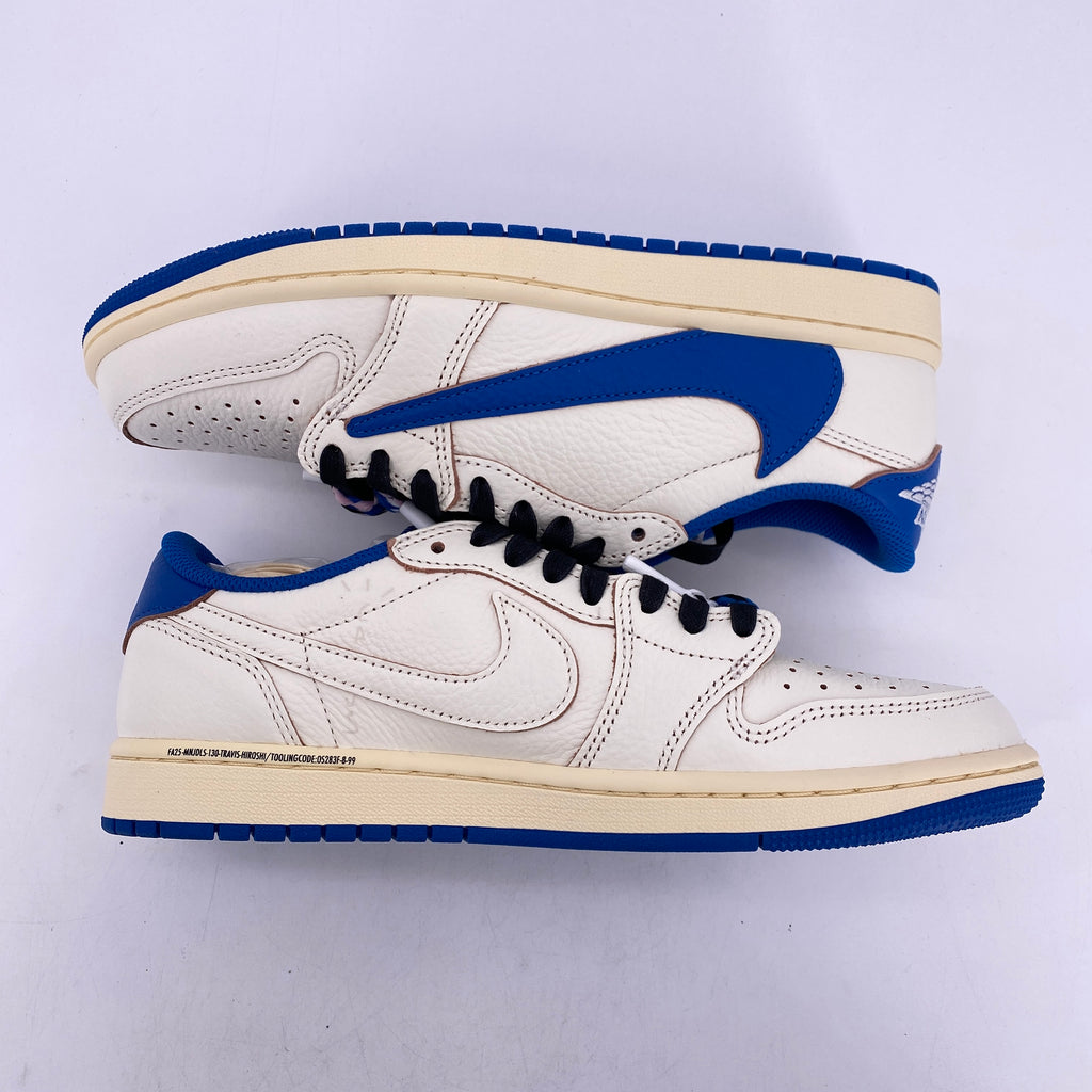 Air Jordan 1 Low OG SP "Travis Fragment Military Blue" 2025 New Size 8