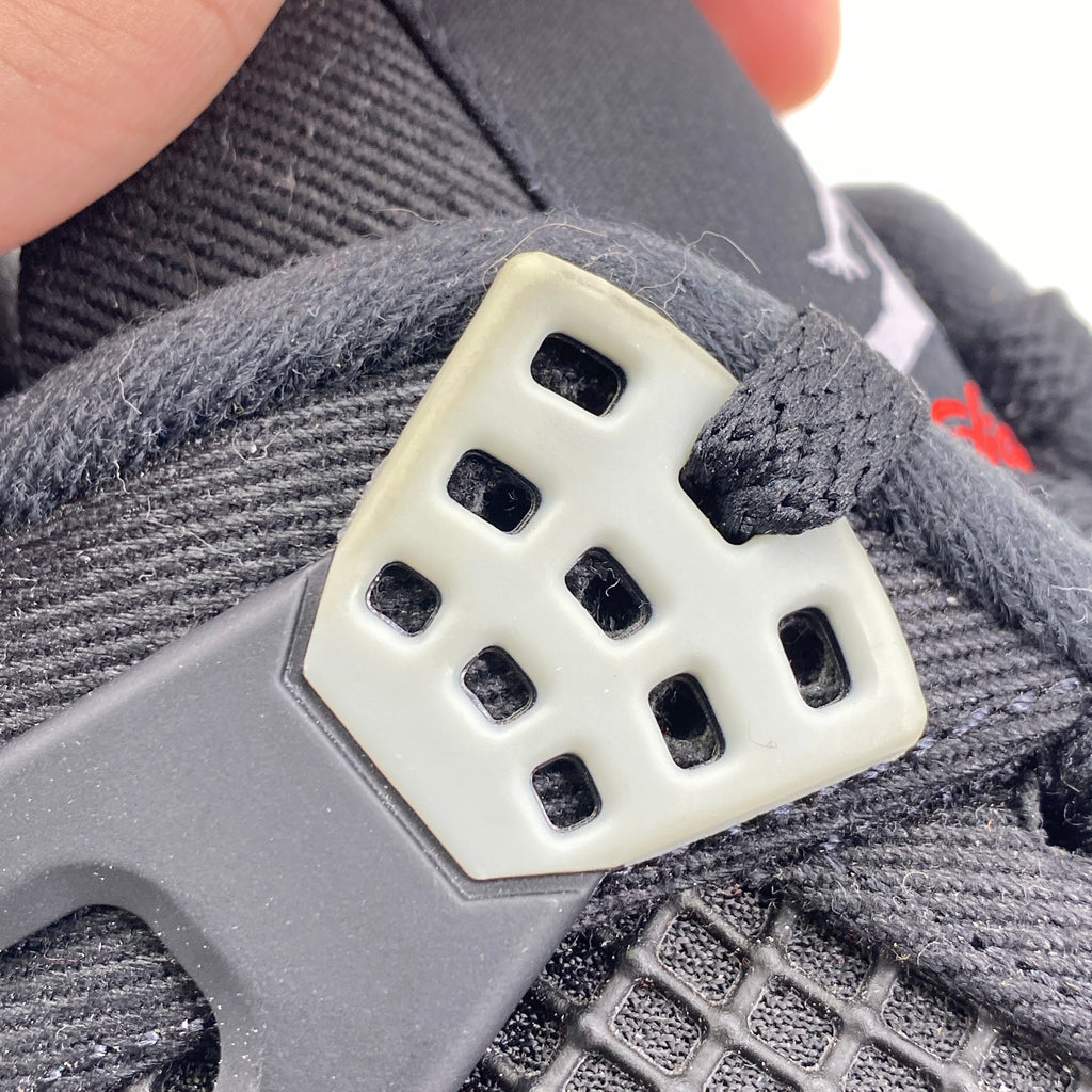 Air Jordan 4 Retro "Black Canvas" 2022 Used Size 10.5