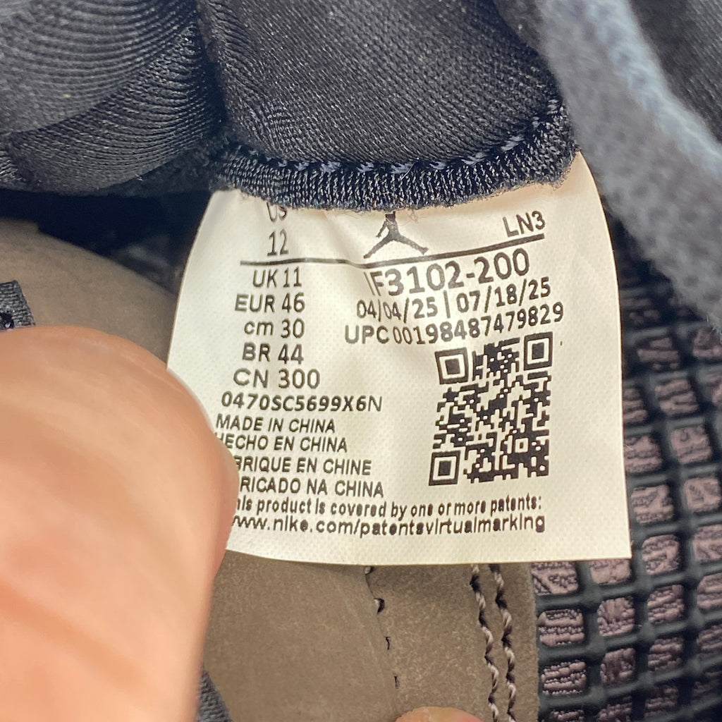 Air Jordan 4 Retro "A Ma Maniere Dark Mocha" 2025 New Size 12