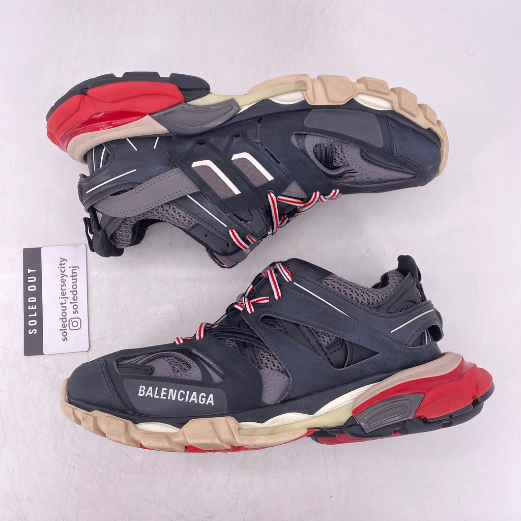 Balenciaga Track Runner "Black Red"  Used Size 40