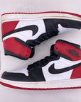 Air Jordan 1 Retro High OG "Black Toe" 2013 Used Size 10