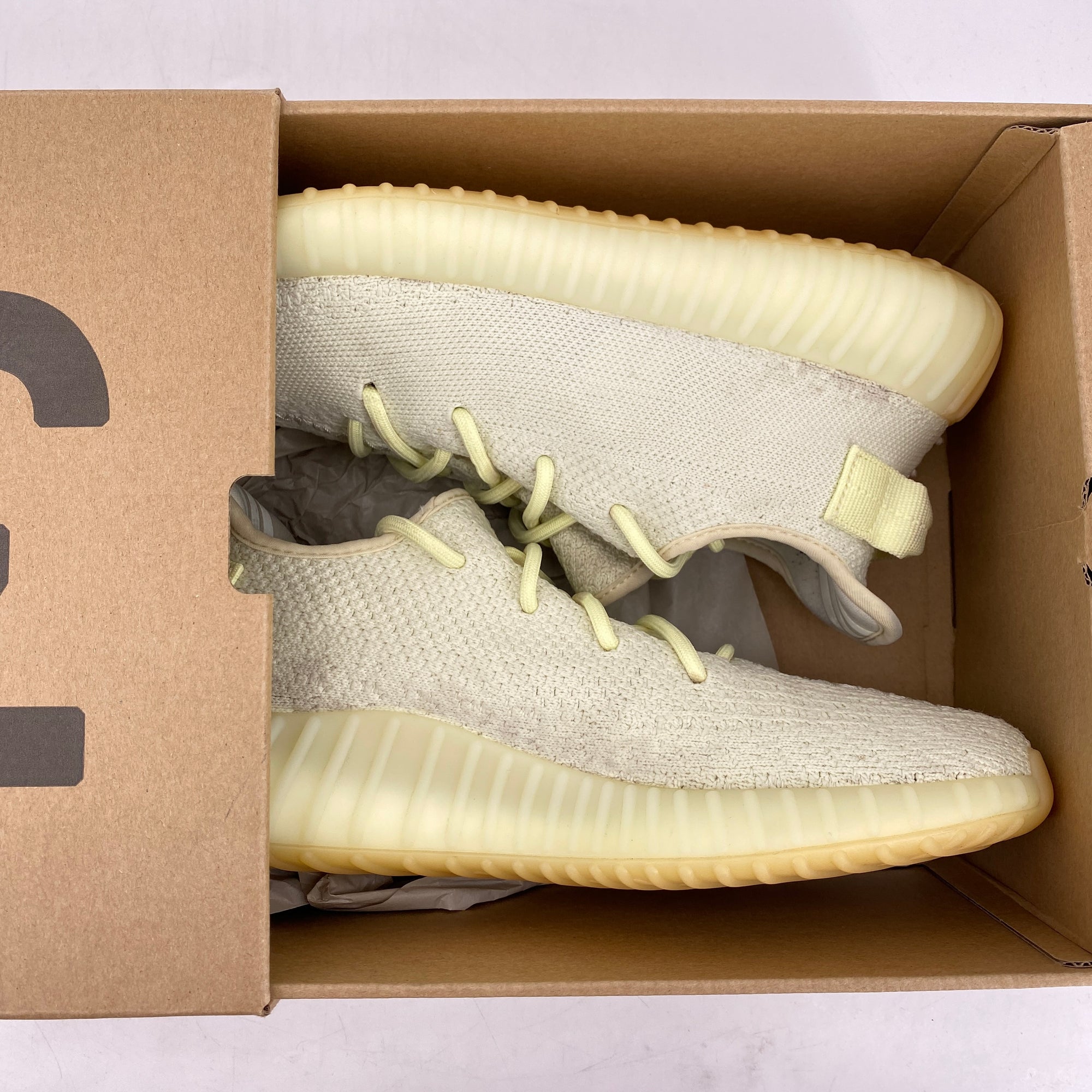 Yeezy 350 v2 &quot;Butter&quot; 2018 Used Size 8.5