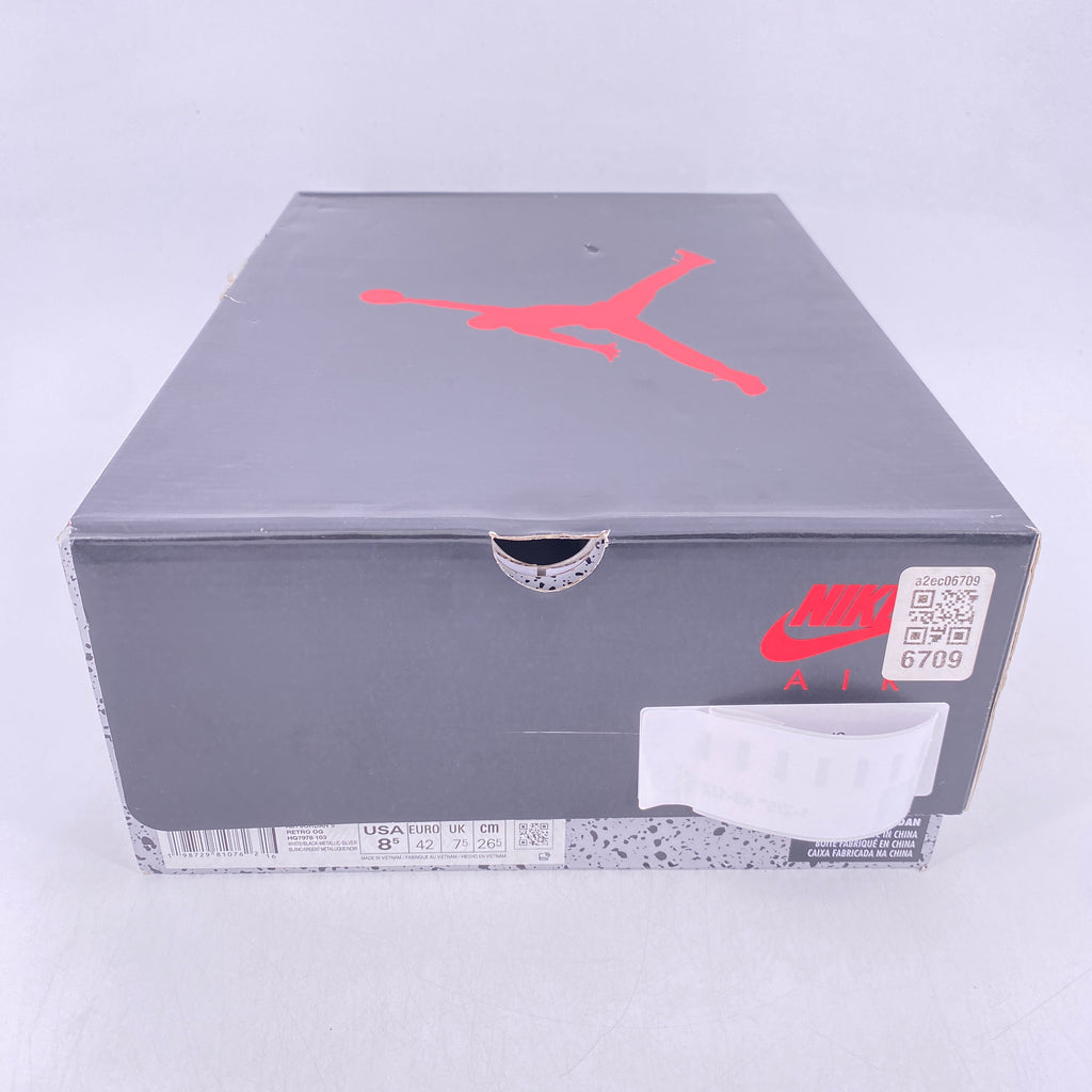 Air Jordan 5 Retro "White Metallic" 2026 New Size 8.5