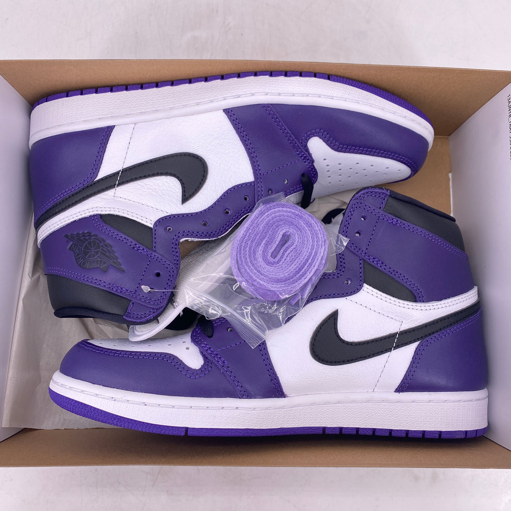 Air Jordan 1 Retro High OG "Court Purple 2.0" 2020 New Size 10