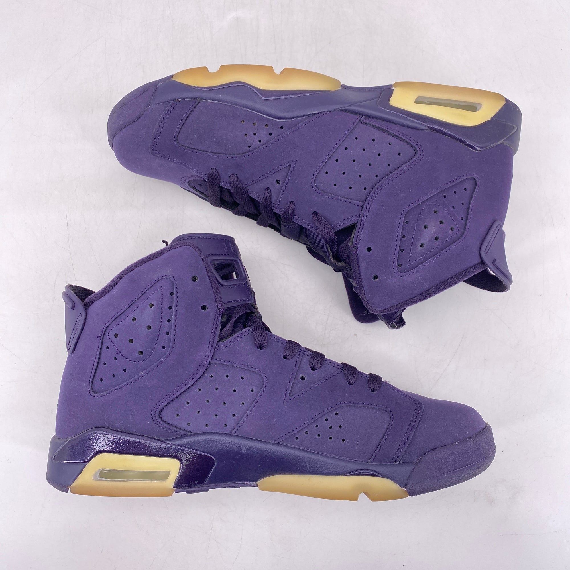 Air Jordan (GS) 6 Retro &quot;Purple Dynasty&quot; 2016 Used Size 7.5Y