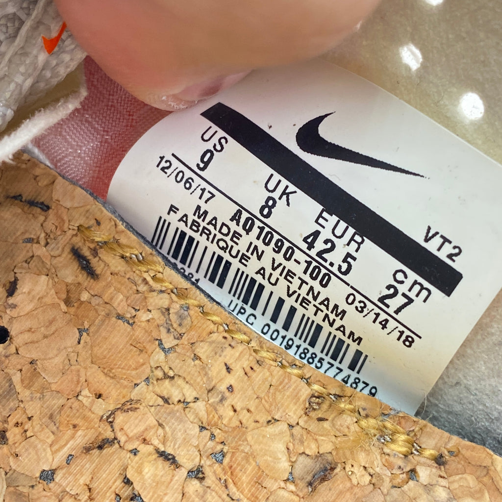 Nike React Element 87 "Sail Light" 2018 Used Size 9