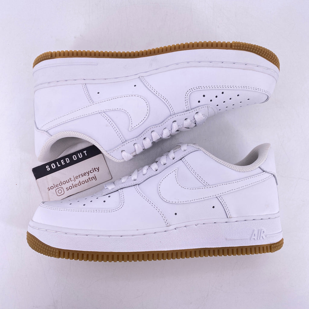 Nike Air Force 1 Low "White Gum" 2021 New Size 8