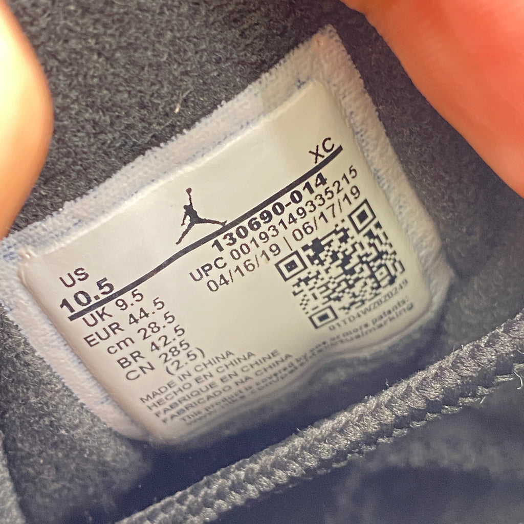 Air Jordan 12 Retro "Black Game Royal" 2019 Used Size 10.5