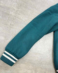 Saint Laurent Jacket "TEDDY IN WOOL" Green Used Size 50