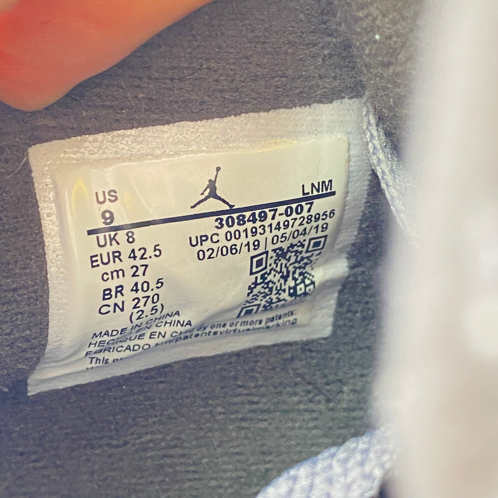 Air Jordan 4 Retro "Cool Grey" 2019 Used Size 9