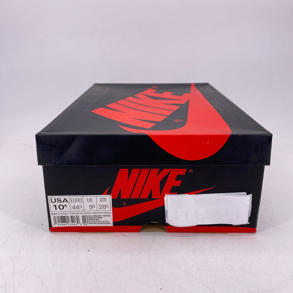 Air Jordan 1 Retro High OG "Gold Toe" 2018 Used Size 10.5
