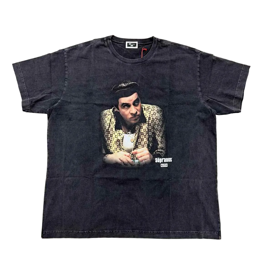 Kith T-Shirt "SILVIO VIGNETTE" Black New Size XL