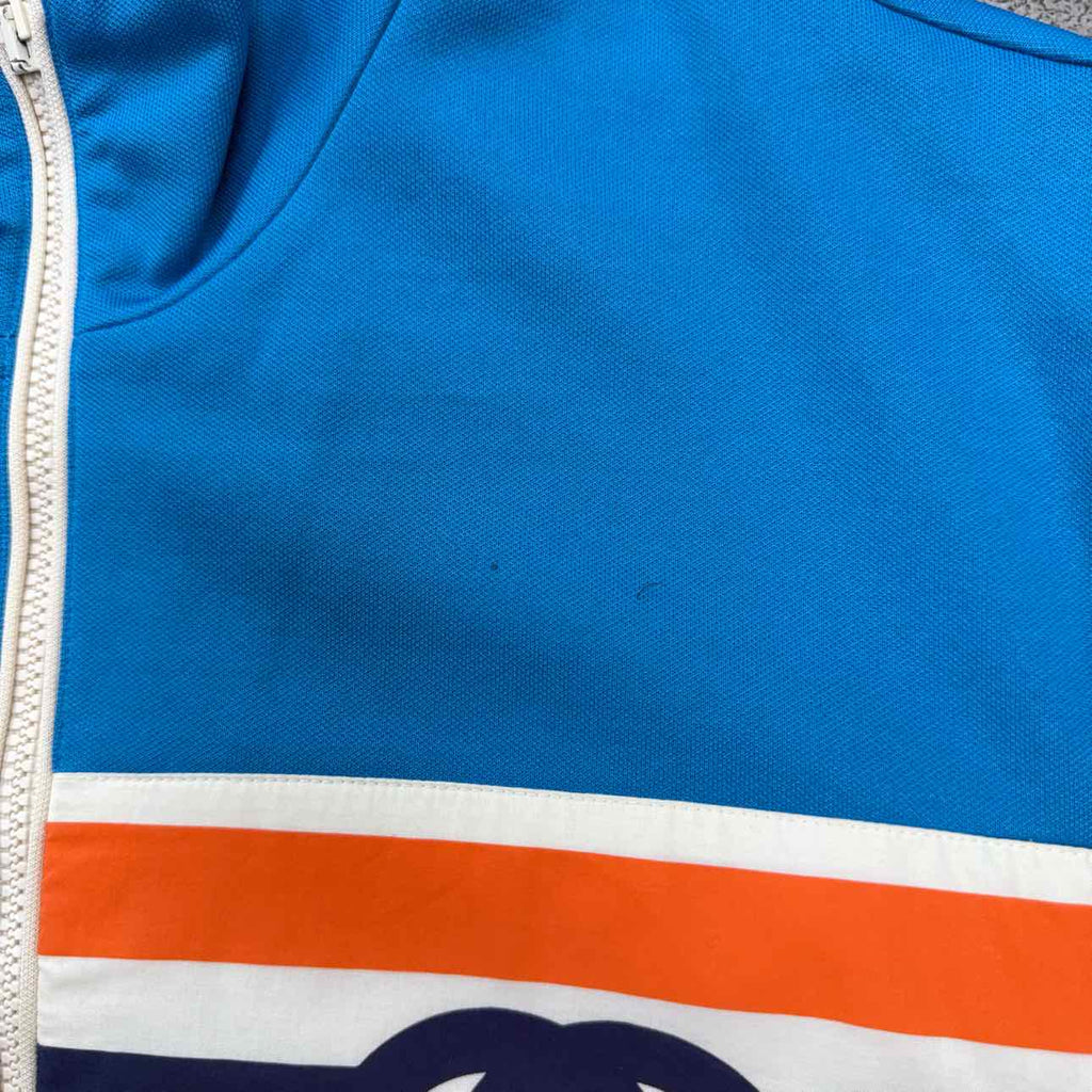 Gucci Zip Up "INTERLOCKING G" Blue Used Size XL
