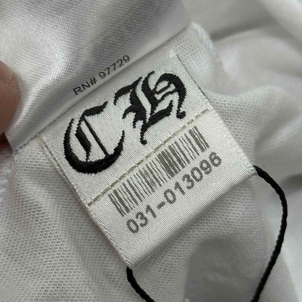 Chrome Hearts T-Shirt "SEOUL" White New Size L