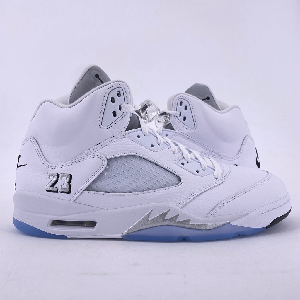 Air Jordan 5 Retro "White Metallic" 2026 New Size 13